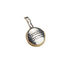 Small oxidized nose pin in silver, perfect for festival wear, adding a delicate vintage touch.