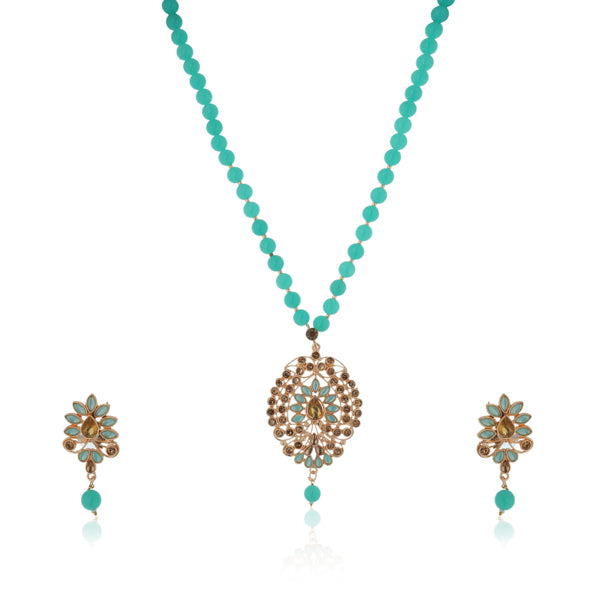 "Zircon stud earrings in silver offer intricate detailing and radiant sparkle for a traditional, elegant party wear look."