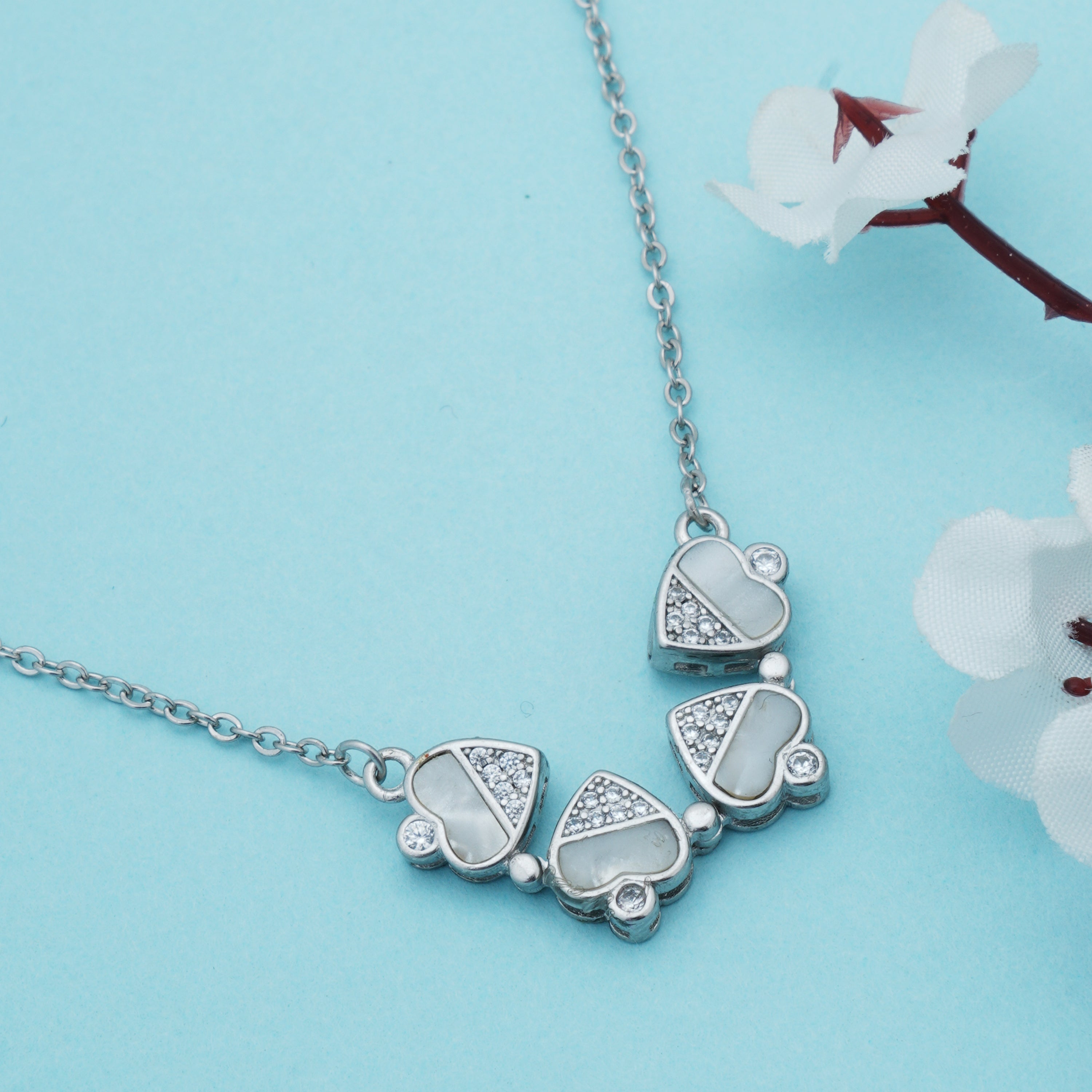 "Sleek 925 sterling silver pendant chain, perfect for enhancing any look with subtle elegance."