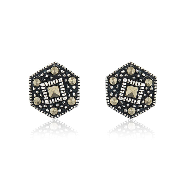 "925 sterling silver studs, timeless and versatile for elegant everyday wear."