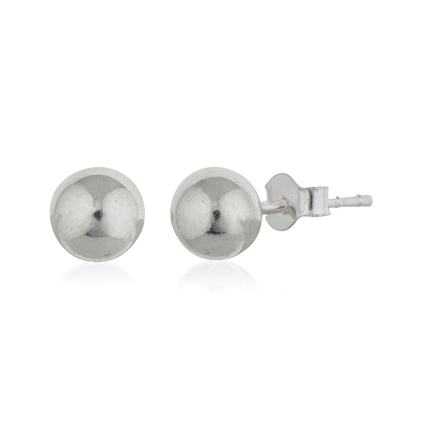 Classic 925 silver studs, versatile and timeless, perfect for everyday casual wear.