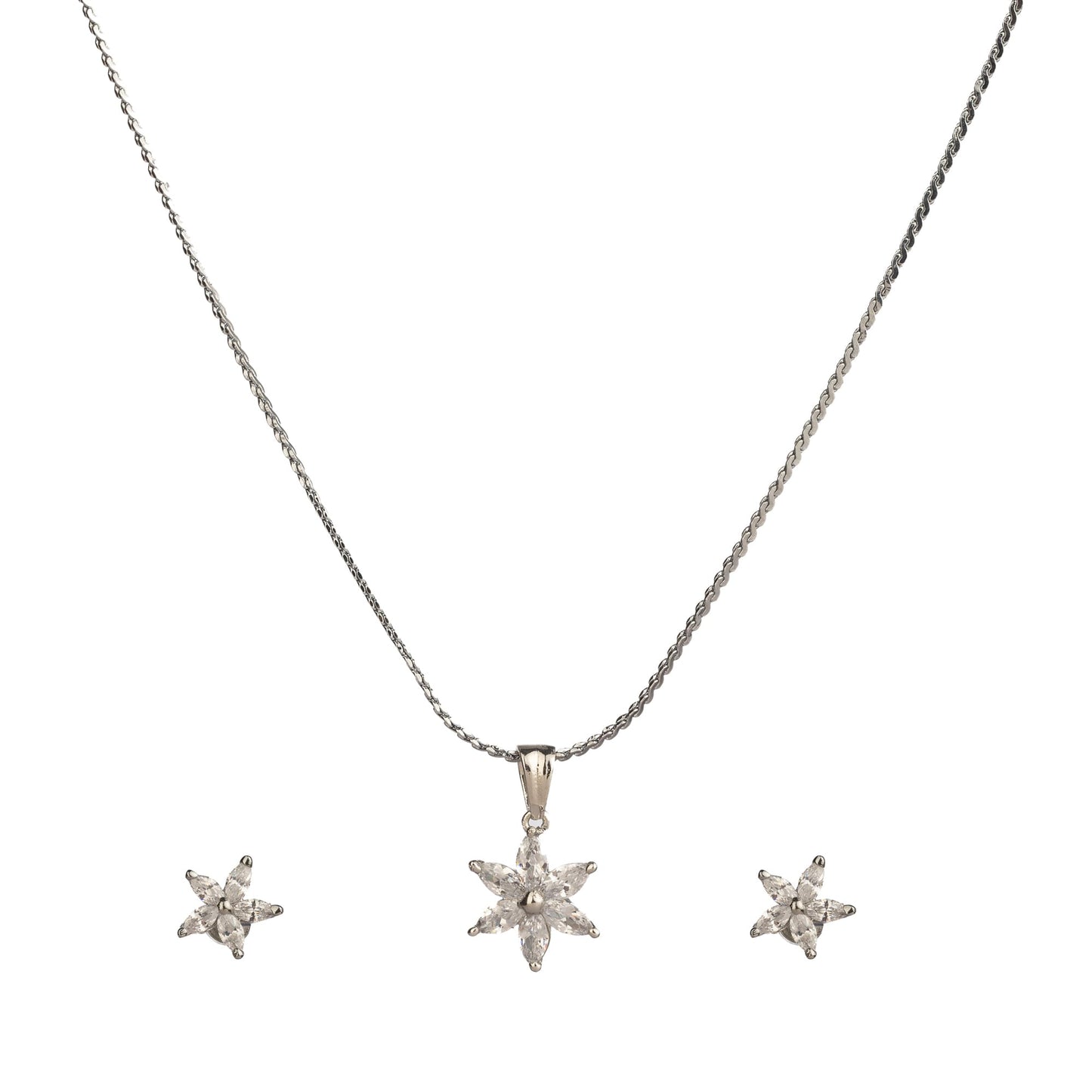 STAR SHAPE PENDENT SET