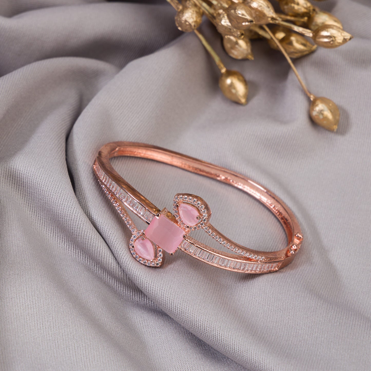 PINK ZIRCON BRACELET