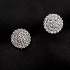 "Small zircon studs add a subtle, sparkling touch of elegance for everyday wear."
