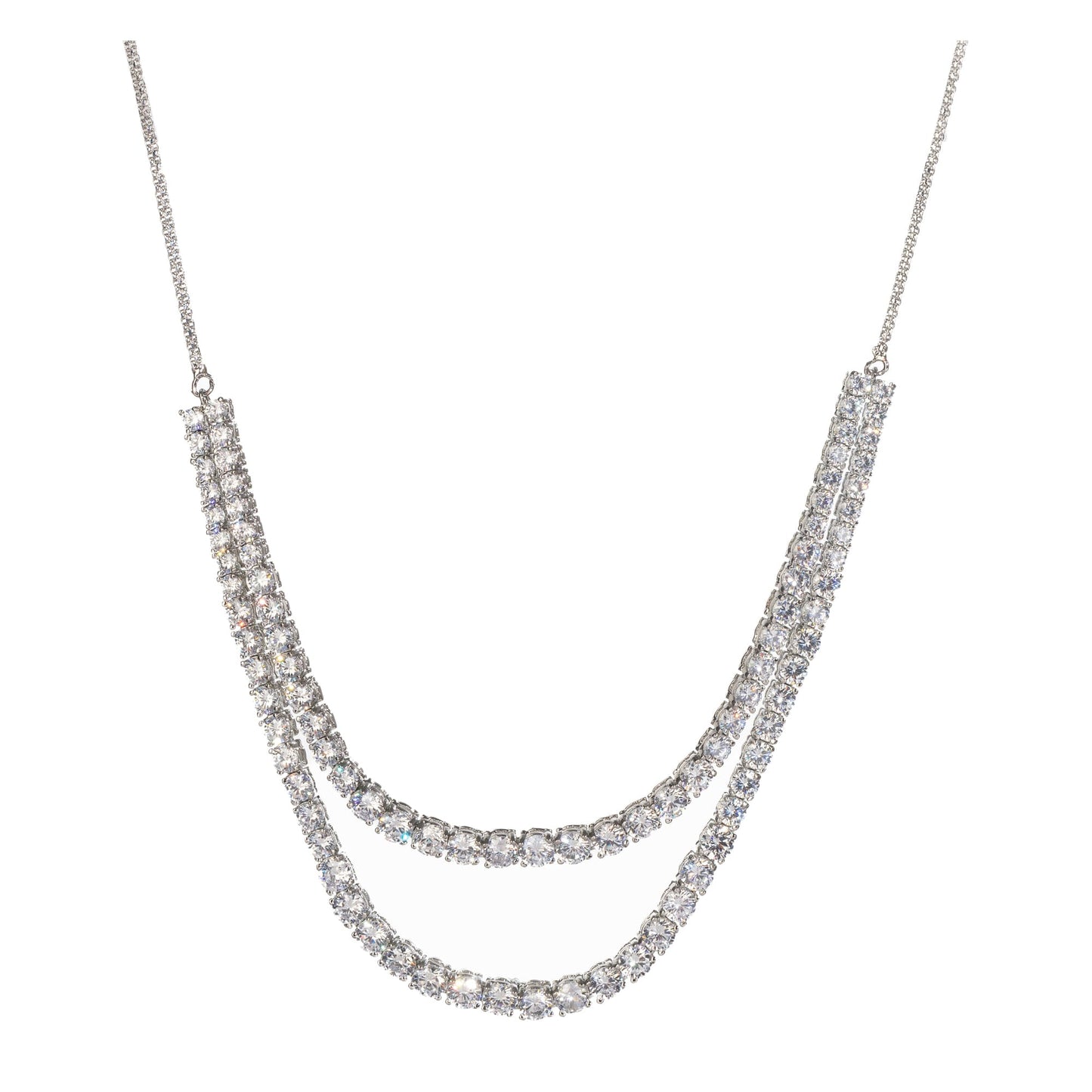 REFINED ZIRCON STONE NECKLACE WITH EXCEPTIONAL CLARITY AND RADIANT ALLURE."