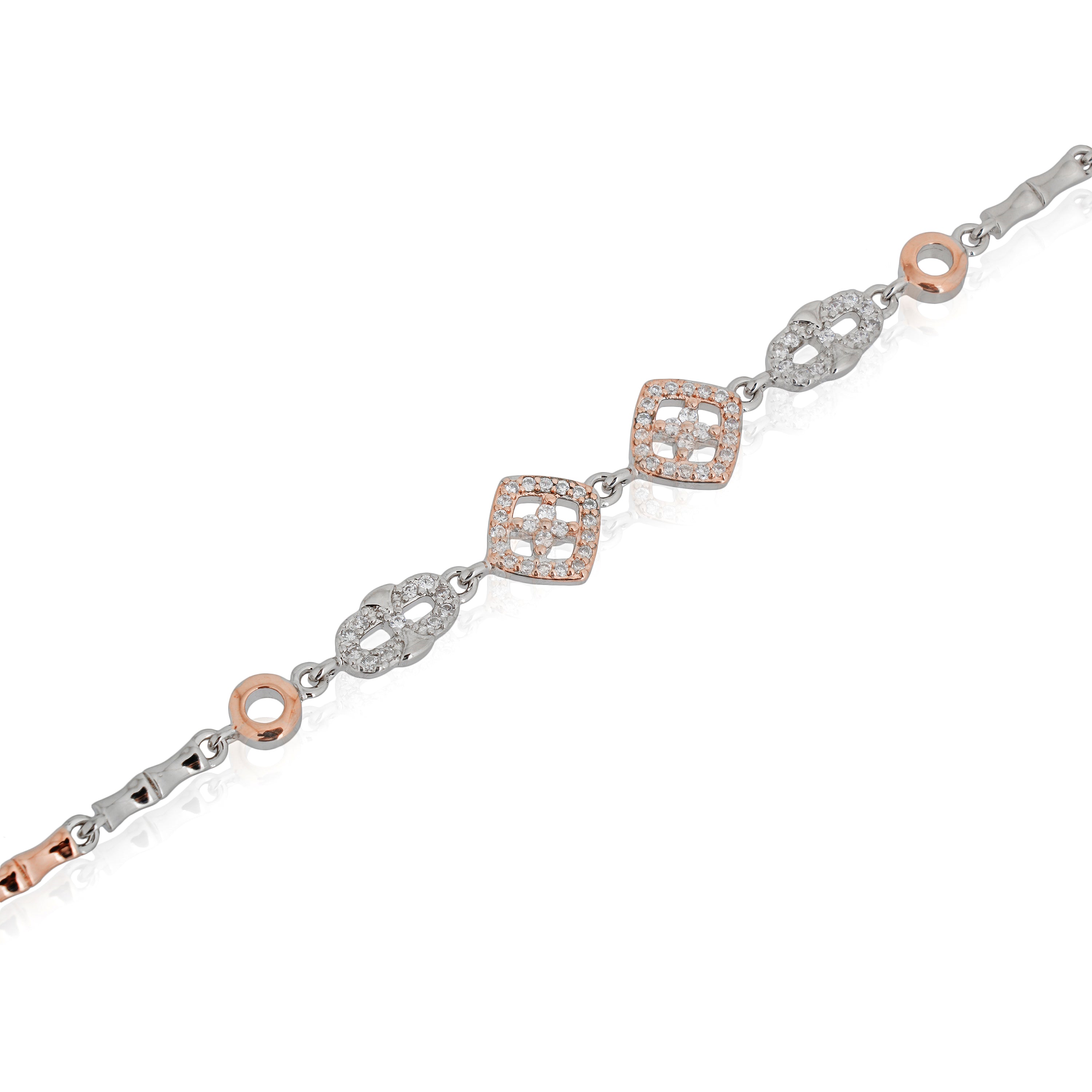 Elegant 925 silver bracelet with beautiful designs, perfect for everyday wear.
