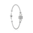 "925 silver bracelet featuring exquisite designs, ideal for casual wear and timeless style."
