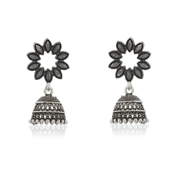 ELEGENT OXIDISED EARRINGS FOR CHARMING LOOK