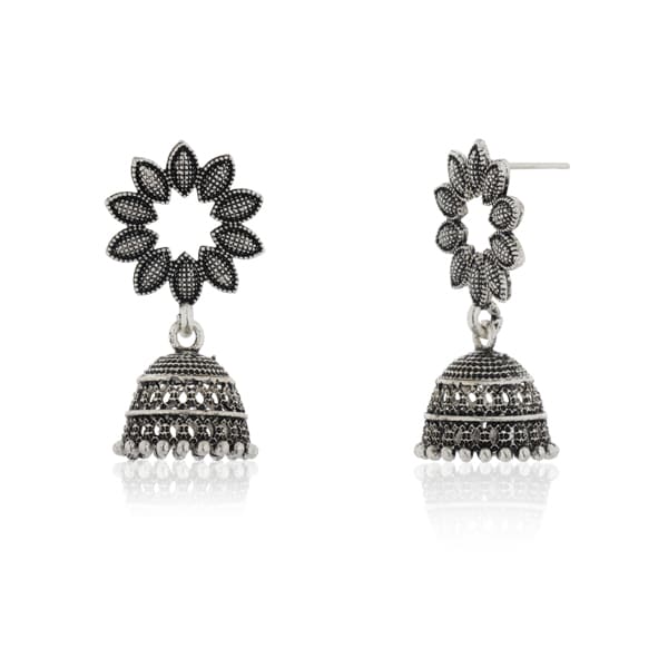 ELEGENT OXIDISED EARRINGS FOR CHARMING LOOK