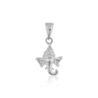 925 silver pendant featuring Lord Ganesha design, embodying wisdom, prosperity, and grace."
