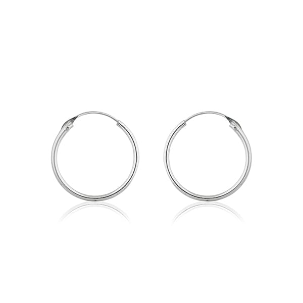 CLASSIC 925 STERLING SILVER HOOPS, DESIGNED FOR EVERYDAY ELEGANCE AND VERSATILITY.