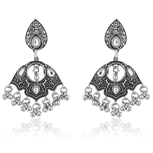 BEAUTIDUL OXIDISED EARRING FOR  FESTIVE WEAR