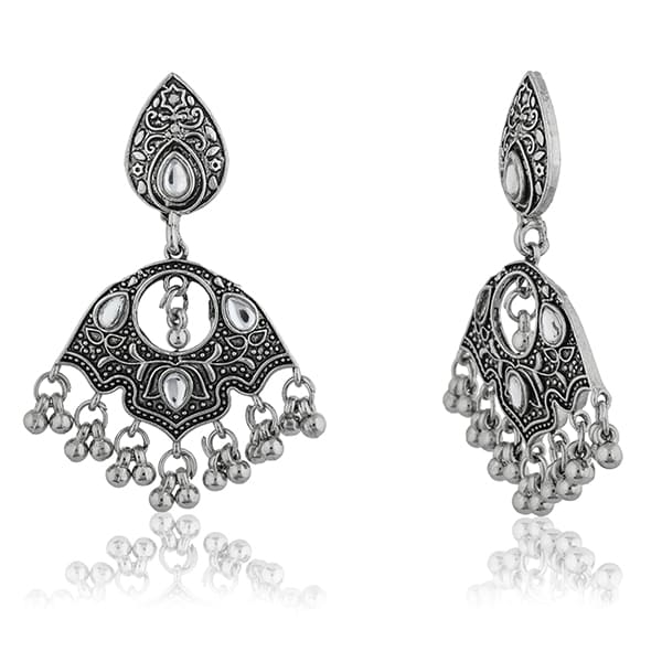 BEAUTIDUL OXIDISED EARRING FOR  FESTIVE WEAR