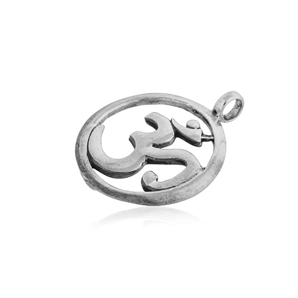 OM DESIGN CRAFTED 925 SILVER UNISEX  PENDENT