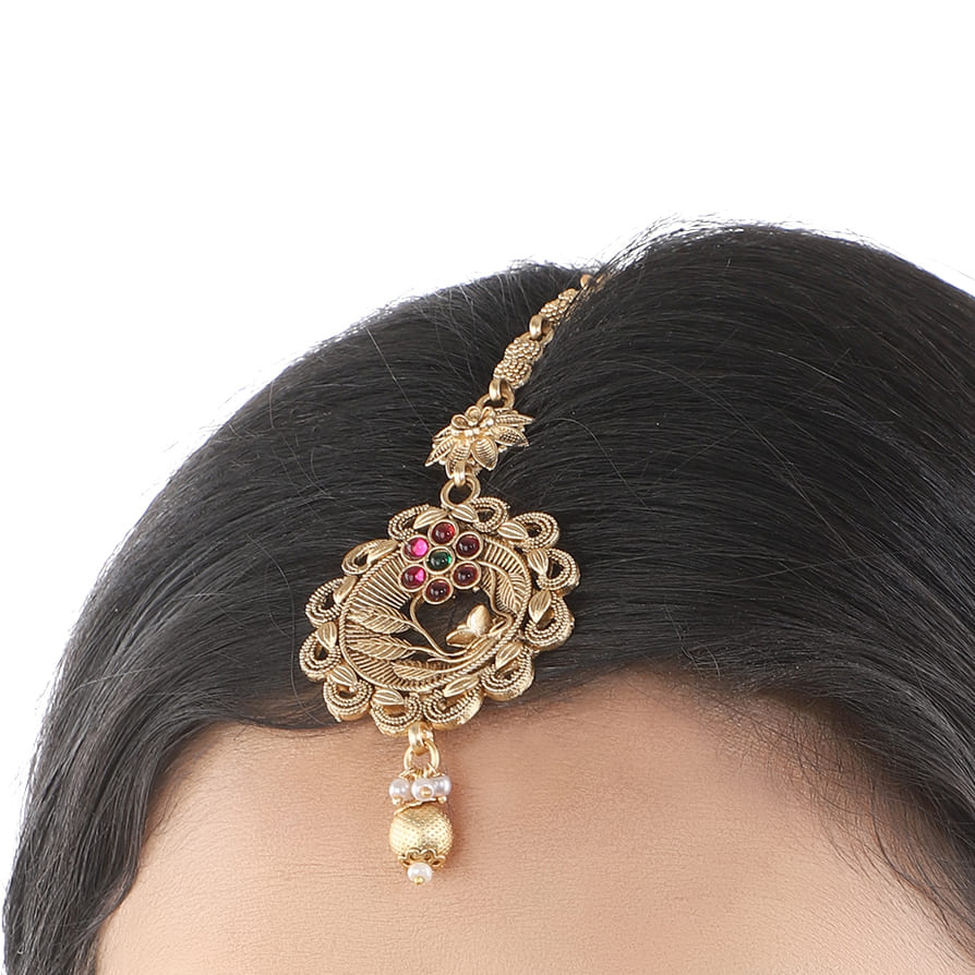 MAANGTIKA FOR FESTIVE SEASON IN GOLDTONE