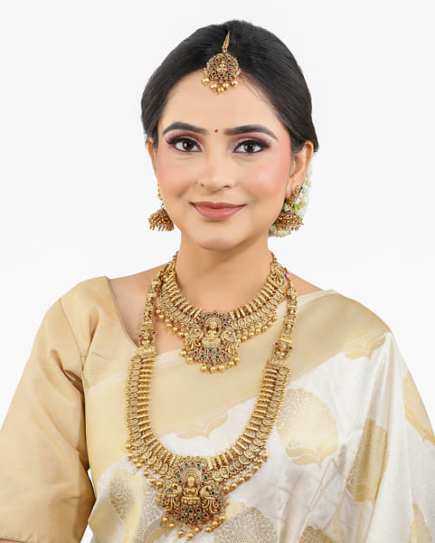 LAXMI MAA CRAFTED GOLDTONE LONG NECKLACE SET