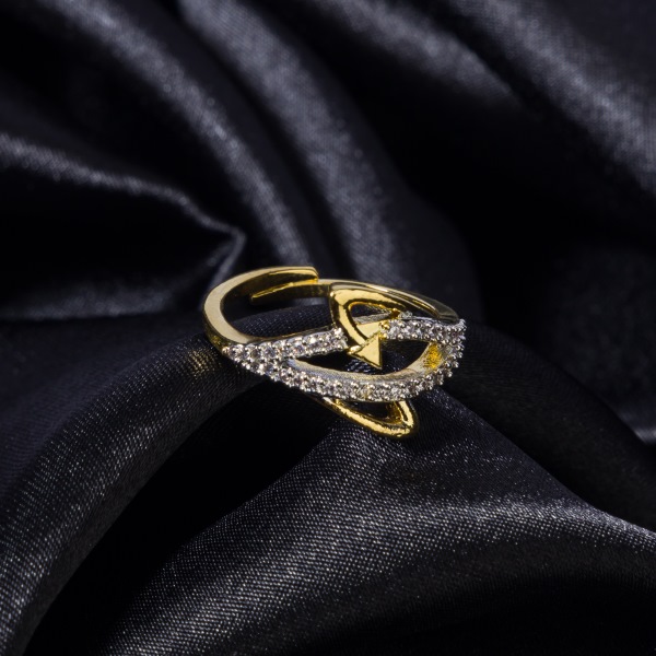 Yellow Chimes Rings for Women American Diamond Ring Rhodium-Plated –  YellowChimes